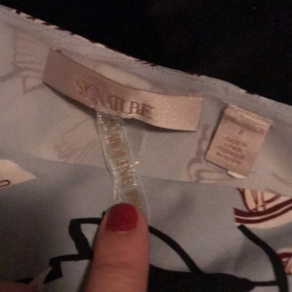 NORDSDROM Signature by Caroline Issa Floral Blouse - Picture 6 of 6